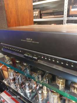 Preview: SOUNDWAVE  Delta  MA 700  Endstufe LED-VU Meter  2 x 120 Watt